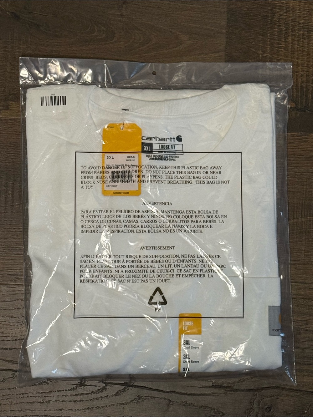 Carhartt Loose Fit Short Sleeve Tee in White